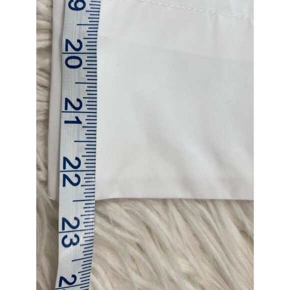 Planet by Lauren G White Apron Gaucho Pants Size 2 Lagenlook Oversized SZ 8 - 10 - Picture 8 of 14